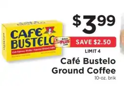 ShopRite Café Bustelo Ground Coffee offer