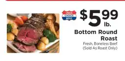ShopRite Bottom Round Roast offer