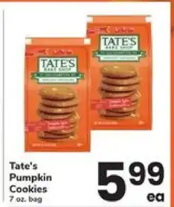 Safeway Tate's Pumpkin Cookies offer