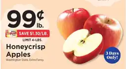ShopRite Honeycrisp Apples offer
