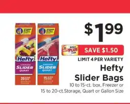ShopRite Hefty Slider Bags offer
