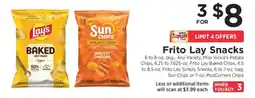 ShopRite Frito Lay Snacks offer