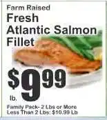Key Food Fresh Atlantic Salmon Fillet offer
