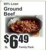 Key Food Ground Beef offer