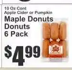 Key Food Maple Donuts offer