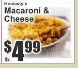Key Food Homestyle Macaroni & Cheese offer