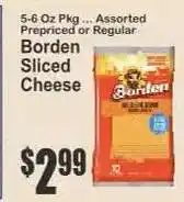 Key Food Borden Sliced Cheese offer