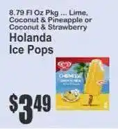 Key Food Holanda Ice Pops offer