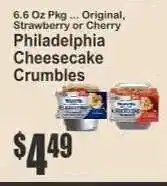 Key Food Philadelphia Cheesecake Crumbles offer