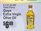 Key Food Goya Extra Virgin Olive Oil offer
