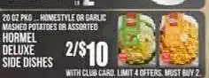 Key Food Hormel Deluxe Side Dishes offer