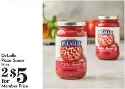 Pavilions DeLallo pizza sauce offer