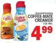 C Town Coffee-mate coffee creamer offer