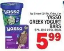 C Town Yasso Greek Yogurt Bars offer
