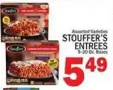 C Town Stouffer's Entrees offer