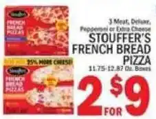 C Town Stouffer's French Bread Pizza offer