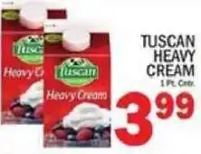 C Town Tuscan heavy cream offer