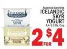 C Town Icelandic skyr yogurt offer