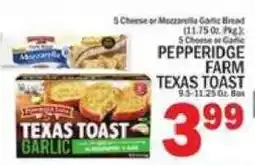 C Town Pepperidge Farm Texas Toast Garlic offer