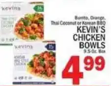 C Town Kevin's chicken bowls offer