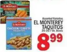 C Town El Monterey taquitos offer
