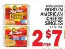 C Town Borden American Cheese Singles offer