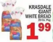 C Town Krasdale giant white bread offer