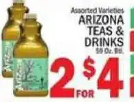 C Town Arizona teas and drinks offer