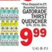 C Town Gatorade Thirst Quencher offer
