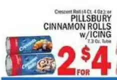 C Town Pillsbury cinnamon rolls offer