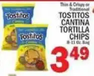 C Town Tostitos cantina tortilla chips offer
