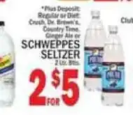 C Town Schweppes Seltzer offer