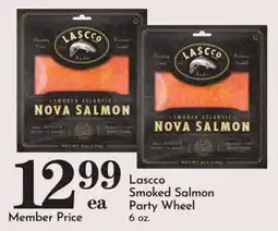 Pavilions Lasco Smoked Salmon Party Wheel offer