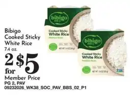 Pavilions Bibigo Cooked Sticky White Rice offer