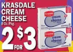 C Town Krasdale cream cheese offer