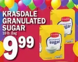 C Town Krasdale granulated sugar offer