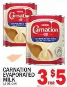 C Town Carnation evaporated milk offer