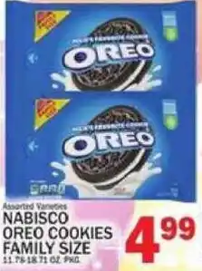 Nabisco oreo cookies