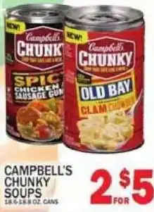 C Town Campbell's chunky soups offer