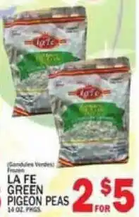 C Town La Fe green pigeon peas offer