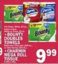C Town Bounty Doubles Towels offer