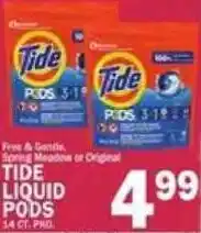 C Town Tide liquid pods offer