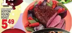 C Town U.S.D.A. Choice Beef Bottom Round Roast offer