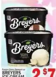 C Town Breyers Ice Cream offer