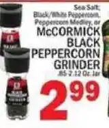 C Town McCormick black peppercorn grinder offer