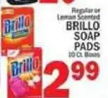 C Town Brillo soap pads offer
