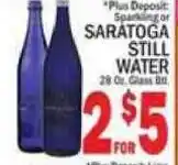 C Town Saratoga still water offer
