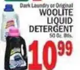 C Town Dark Laundry or Original Woolite Liquid Detergent offer