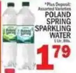 C Town Poland Spring Sparkling Water offer