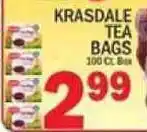 C Town Krasdale tea bags offer